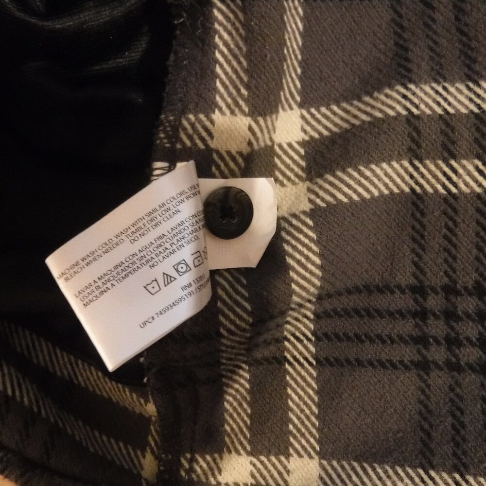 Woolrich Check Button Up Long Sleeve Collared Top - image 6